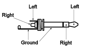 Stereo plug diagram